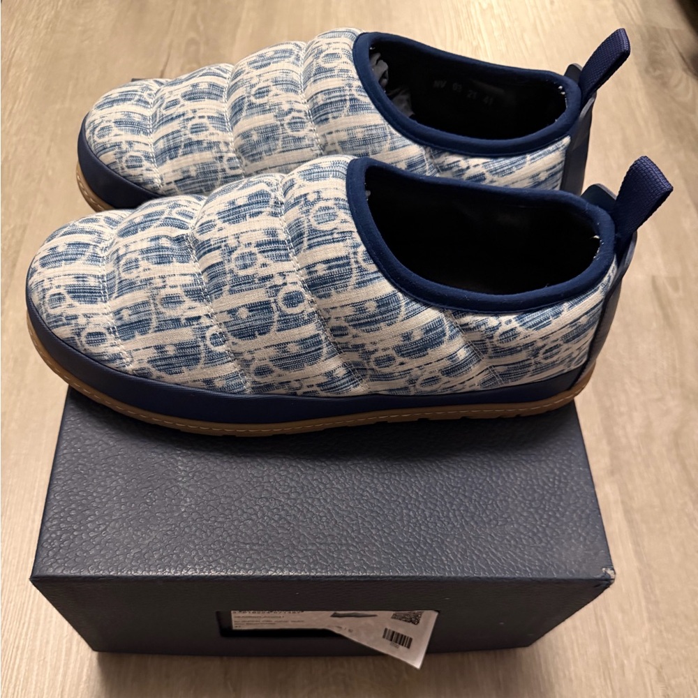 Dior Snow Slipper Quilted Leather